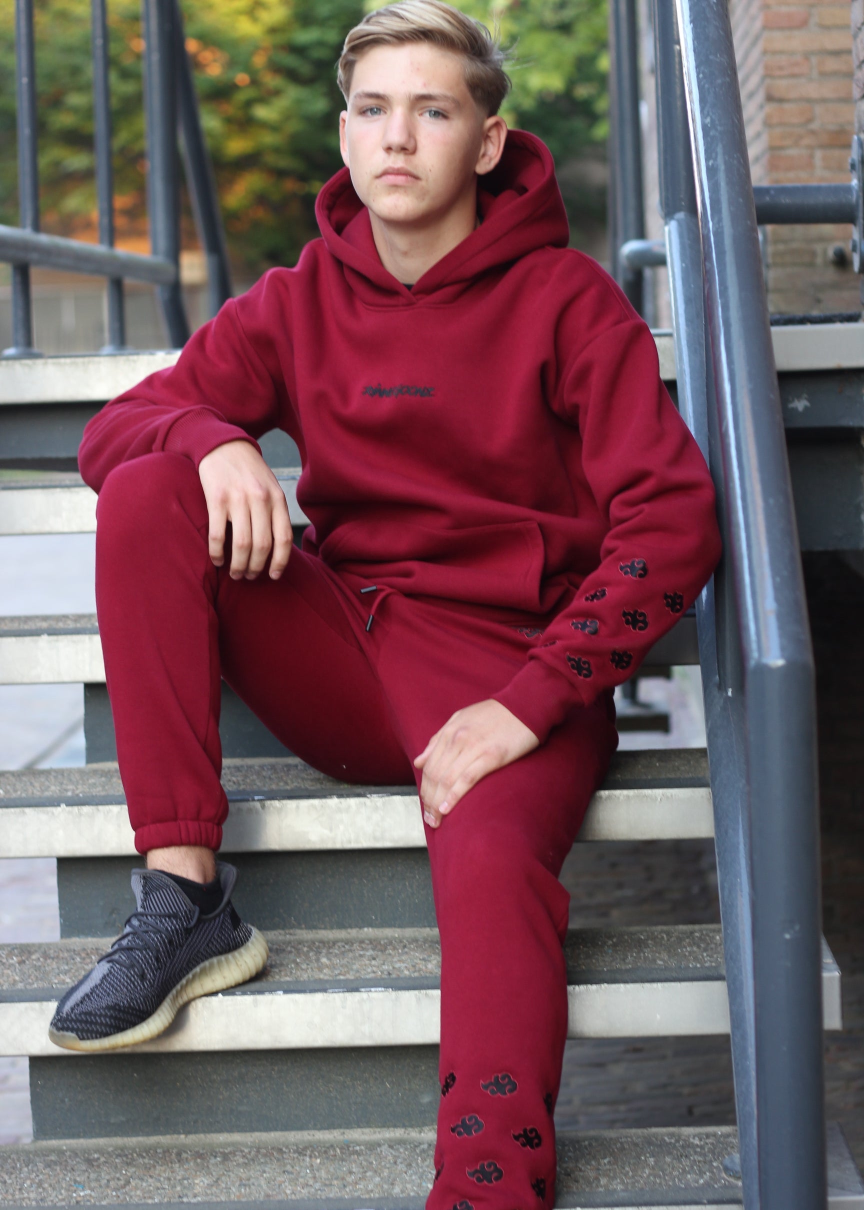 DAYBREAK™ | TRACKSUIT RED - Rinnegoonz